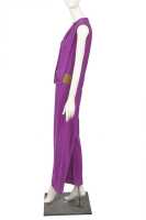 Peggy Moffitt's Rudi Gernreich purple wool jumpsuit, Fall 1967 - 2