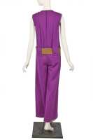 Peggy Moffitt's Rudi Gernreich purple wool jumpsuit, Fall 1967 - 3
