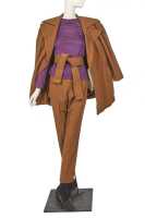 Peggy Moffitt's Rudi Gernreich 'Actors Studio' tobacco vicuna suit, Fall 1963 - 2