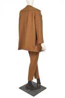 Peggy Moffitt's Rudi Gernreich 'Actors Studio' tobacco vicuna suit, Fall 1963 - 6