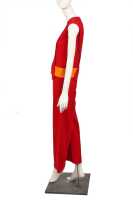 Peggy Moffitt's Rudi Gernreich red wool jumpsuit, Fall 1967 - 2