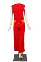 Peggy Moffitt's Rudi Gernreich red wool jumpsuit, Fall 1967 - 3