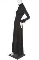Peggy Moffitt's Rudi Gernreich black wool maxi dress, 1968 - 2