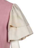 Peggy Moffitt's Rudi Gernreich pink and off-white linen mini dress, 1968 - 3