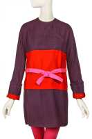 Peggy Moffit's Rudi Gernreich 'Kabuki' style mini dress, probbably Resort 1968
