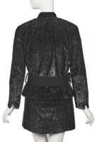 Peggy Moffitt's Rudi Gernreich black lurex plush suit, circa 1968 - 2