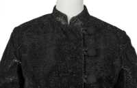Peggy Moffitt's Rudi Gernreich black lurex plush suit, circa 1968 - 3