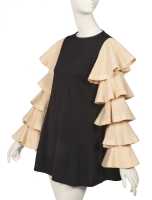 Peggy Moffitt's Rudi Gernreich wool mini dress with flamenco sleeves, circa 1968 - 2
