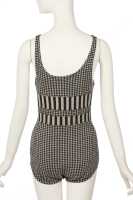 Peggy Moffitt's Rudi Gernreich checked wool swimsuit, circa 1968 - 4