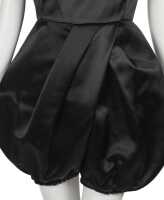 Peggy Moffitt's Rudi Gernreich black satin romper ensemble, Resort 1968 - 4
