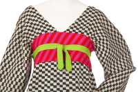 Peggy Moffit's Rudi Gernreich 'Kabuki' mini dress, Fall 1963 - 5