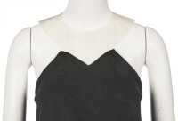 Peggy Moffitt's Rudi Gernreich black wool and vinyl mini dress, and bikini top, Resort 1968 - 5