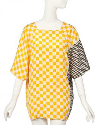 Peggy Moffit's Rudi Gernreich short dress or top, Resort 1968
