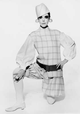 Peggy Moffitt's Rudi Gernreich bloomer 'Zouaves' ensemble, Resort 1968
