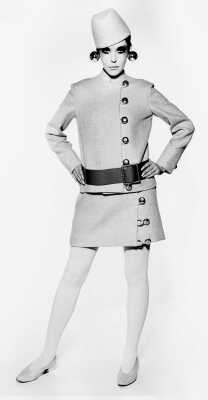 Peggy Moffitt's Rudi Gernreich 'Zouaves' ensemble, Resort 1968